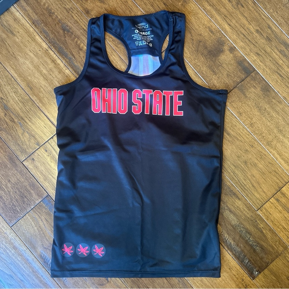 Ohio State Women's Black Tank Top